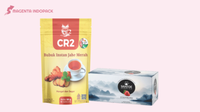 Cetak Kemasan Herbal Magenta Indopack