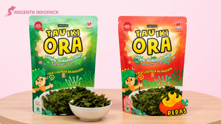 Contoh Gambar dari Kemasan Standing Pouch Tau Iki Ora 1