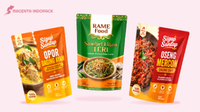Retort Pouch Custom untuk Makanan Cepat Saji