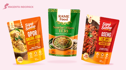 Retort Pouch Custom untuk Makanan Cepat Saji
